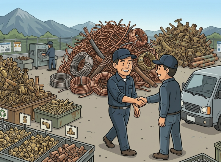  지평면 고물신주(동파이프) 처리·매입, 정리 전 알아두면 좋아요 <양평고물상 명성철재>