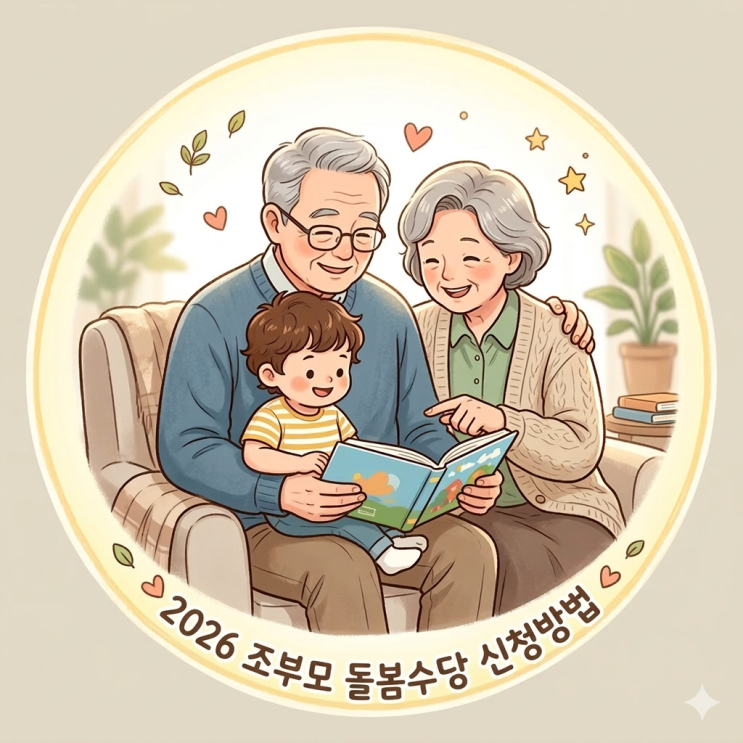  2026 서울 조부모 돌봄수당 신청 시기 방법 서류 소득 기준 지원 대상 금액