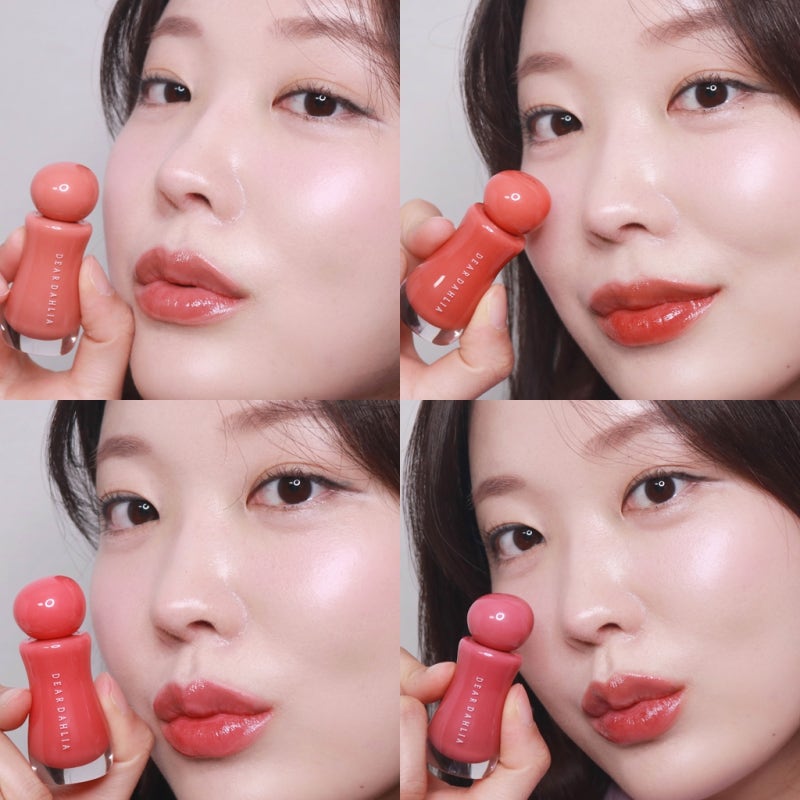 올리브영 틴트 추천 디어달리아 드레시 벨벳 립 펜슬 & 글로우틴트 웜톤 쿨톤 조합 추천해요