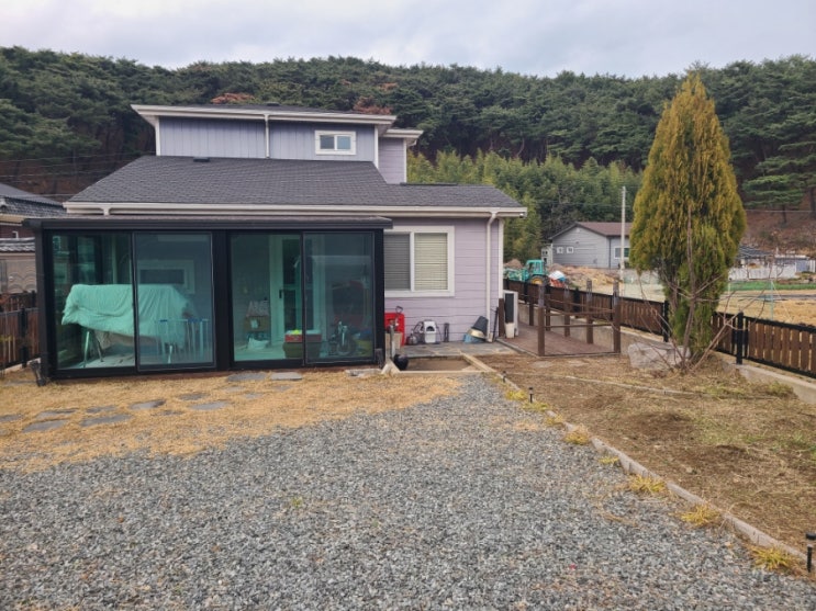  울산 북구 무룡동 전원주택 화단 및 정원 예초대행("울산예초대행")