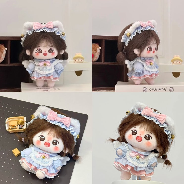  10cm 메이드 야옹 세트 인형옷 아이돌인형옷