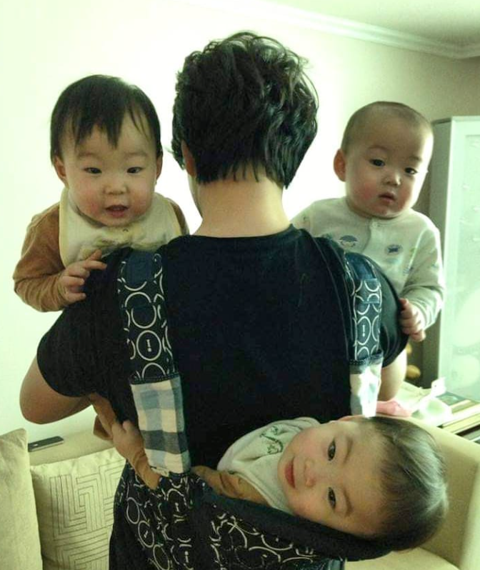 “판사가 부업이라 할 정도…” 송일국 아내 정체, 키 190cm 육박한 삼둥이 폭풍 성장
