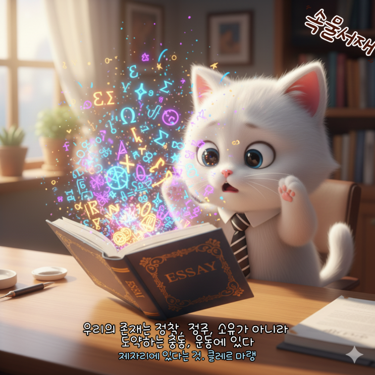  제자리에 있다는 것: (경고!)프랑스 에세이 = 대한민국 인문 철학서, 정말 어려움!!(클레르 마랭)