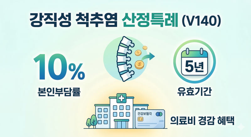 강직성 척추염 환자라면 필독! 병원비 90%는 아끼는 '산정특례' 총정리