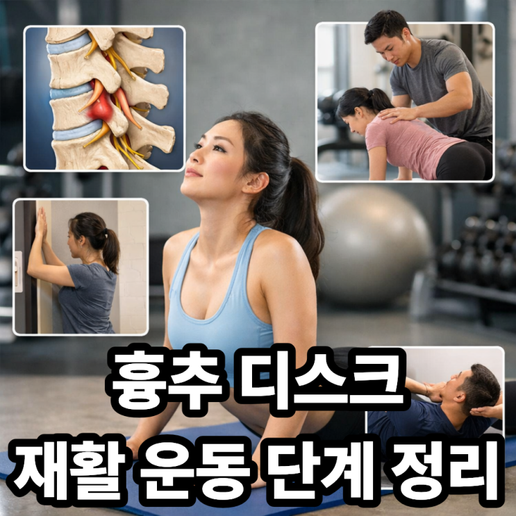  흉추 디스크 재활 운동 단계별 가이드, 통증 줄이는 회복 운동