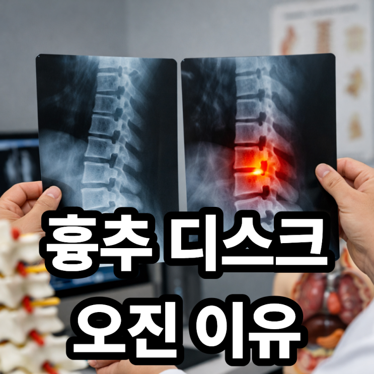  흉추 디스크 오진이 많은 이유, 왜 다른 질환으로 착각할까?