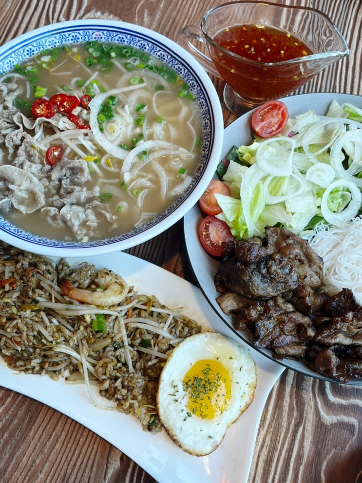  구미 쌀국수 맛집 놀이방식당 아시아 요리 난난 산동점 점심 추천