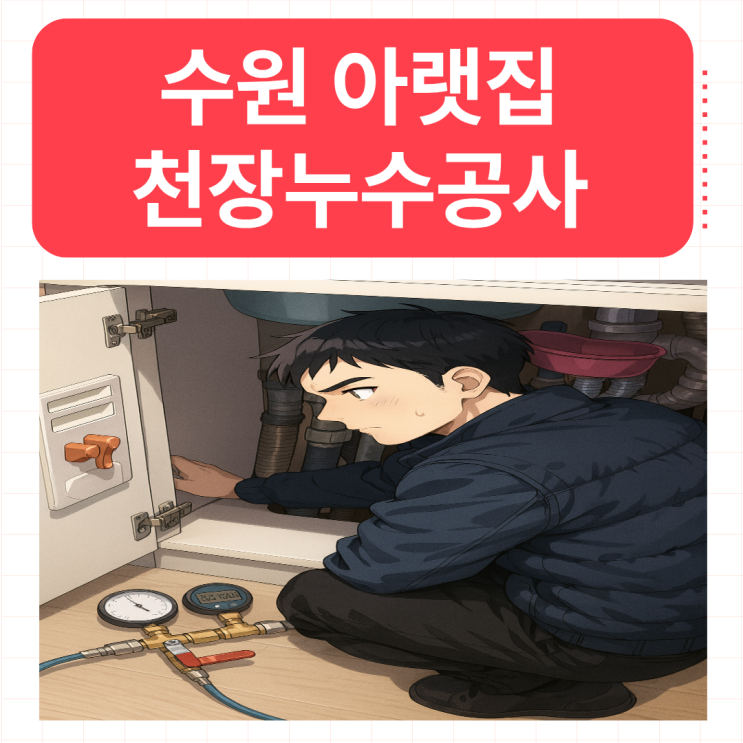  수원 천장누수 수도배관누수공사 잘하는 업체
