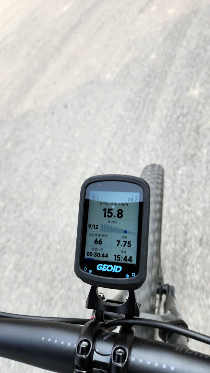 자전거 기어확인 속도계 GEOID CC600 구입