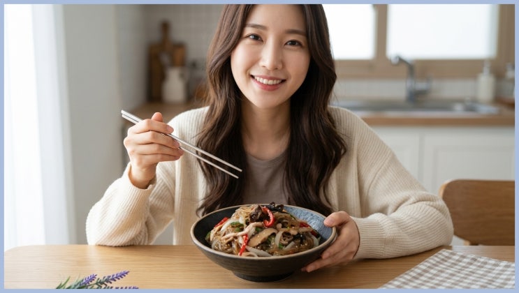  한 번 맛보면 다른 건 못 먹는다는 인생 잡채 황금레시피 불지 않는 특급 비법