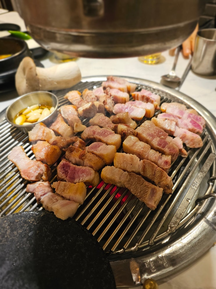  세종 한솔동 맛집 대진식당 삼겹살 맛집 아이와 가기 좋은 놀이방 고깃집
