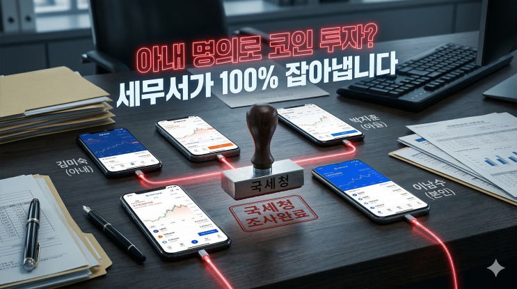  가족 명의 코인 차명계좌 투자, 억울한 증여세 추징 피하는 소명 가이드