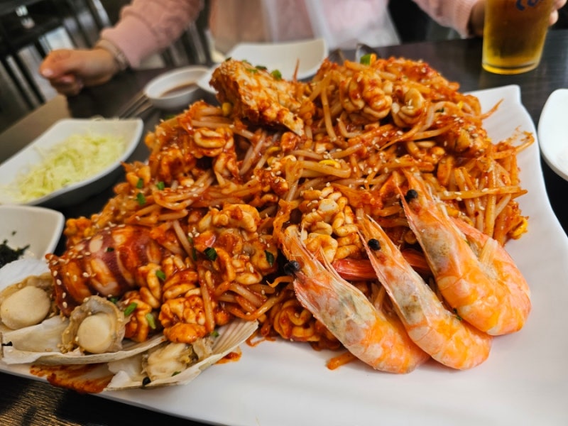대구 서구 해물찜 맛집 미조리해물찜 두류역 근처 푸짐한 해물찜