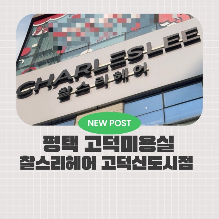  평택고덕미용실 찰스리고덕신도시점 애쉬브라운 염색 후기 (수빈디자이너)