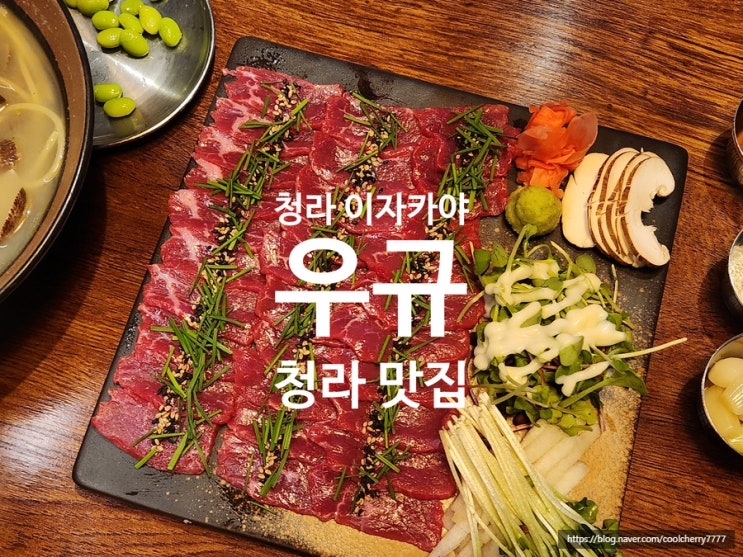  청라 커낼웨이 맛집 | 신선한 육사시미와 이자카야 추천