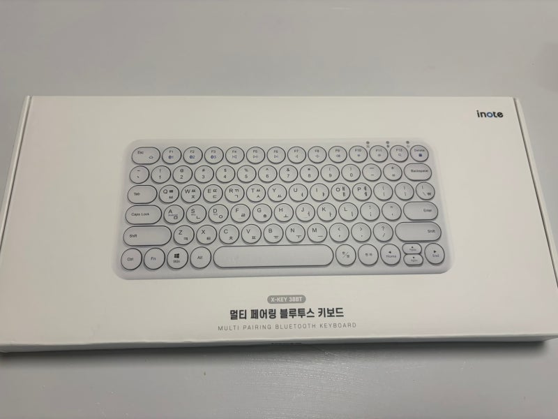 가성비 좋은 아이노트 블루투스 미니키보드 추천 X-KEY 38BT 사용후기