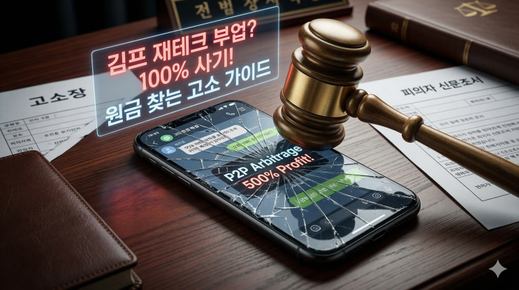  김프 차익거래 코인 부업 사기, 대포통장 계좌동결 시 대처 가이드