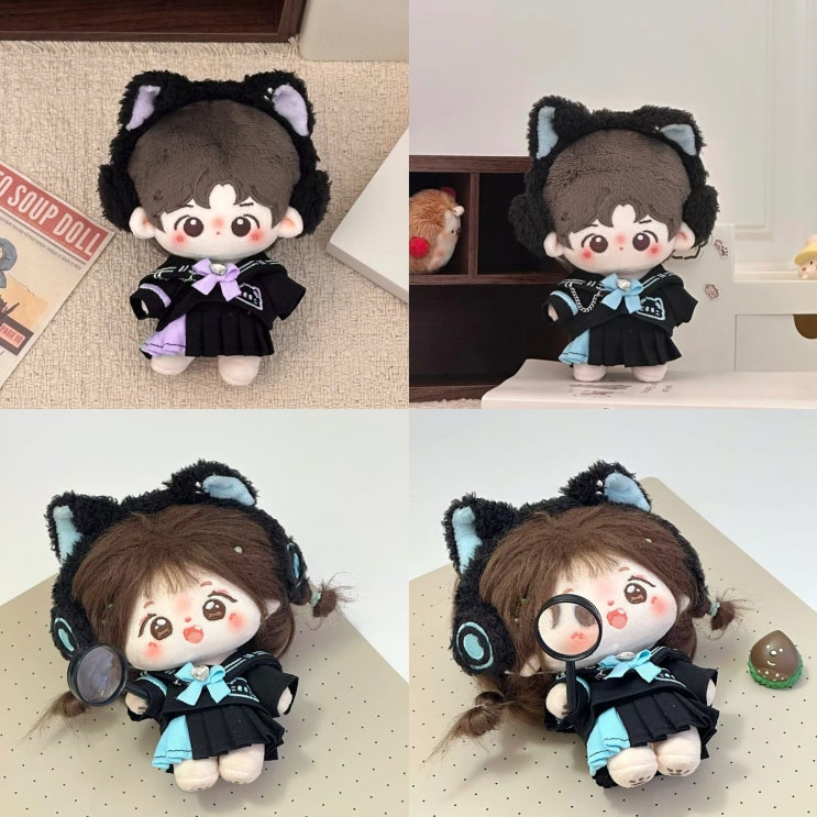  10cm 멜로디 야옹 세트 인형옷 아이돌인형옷