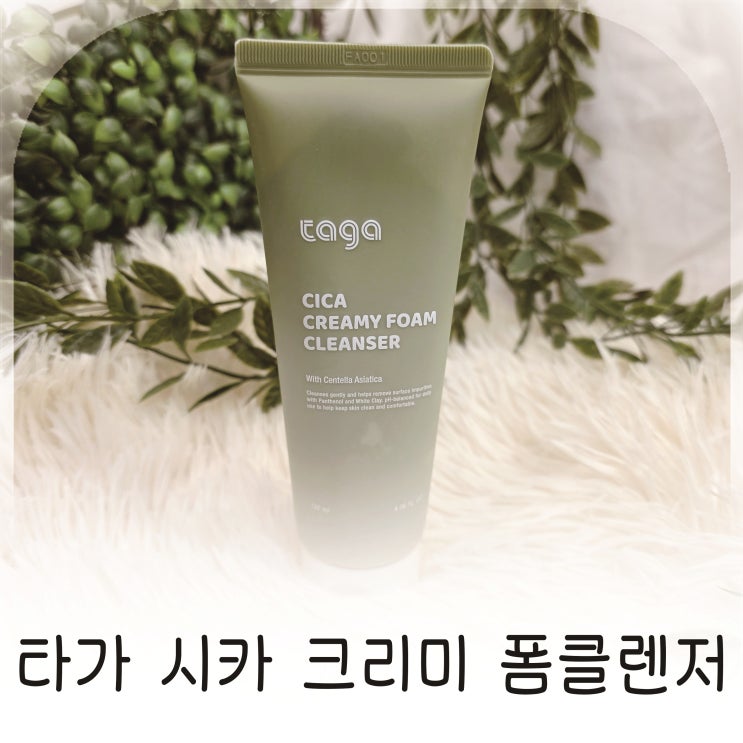  타가 피지흡착 팩폼 사용후기 모공관리 클렌저 추천