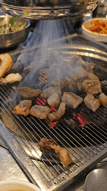  싱싱한 생 뒷고기를 먹을 수 있는 곳 900가 참숯뒷고기 테크노직영점 현풍맛집