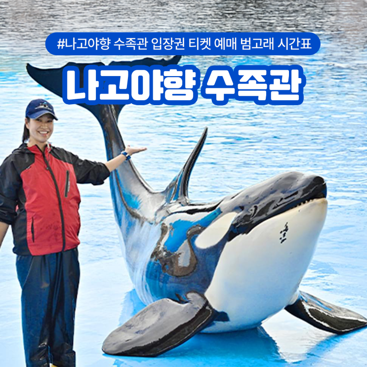  나고야항 수족관 입장권 티켓 예매 범고래 시간표