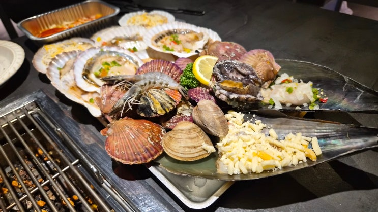  [가시 Food실록] 부산 조개구이 맛집 클램 하우스 내돈내산 후기!(가격, 주차, 메뉴판)