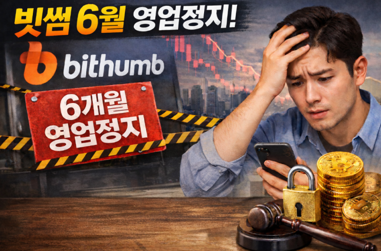  빗썸 6개월 영업정지, 내 돈은 괜찮을까? 기존 이용자 영향과 앞으로의 변수
