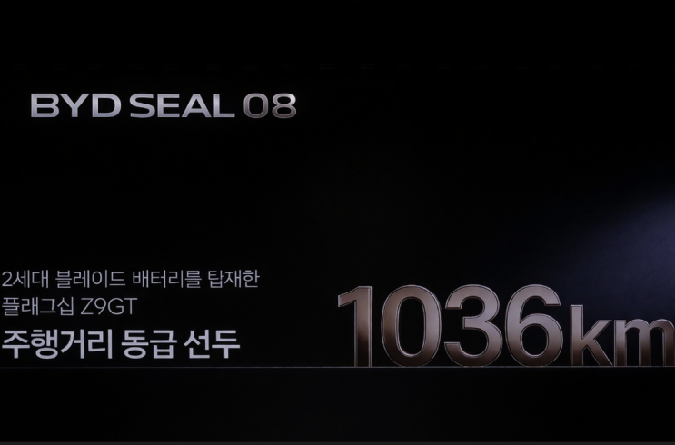  2026 BYD 씰 08, 테슬라도 긴장할까? 공개 직후 주목받는 이유 총정리