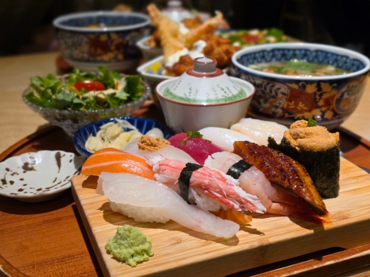  인천 송도 스시 맛집 스시도쿠 송현아 현대 프리미엄 아울렛 맛집