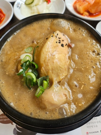 인천삼계탕 맛집 백세삼계탕 인천도화점 넓은주차장에 부모님 모시기 좋은 도화동맛집