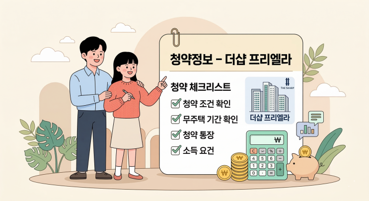  ️ 더샵 프리엘라 청약 완벽 정리 | 영등포 문래동 재건축 아파트 분양 정보 총정리