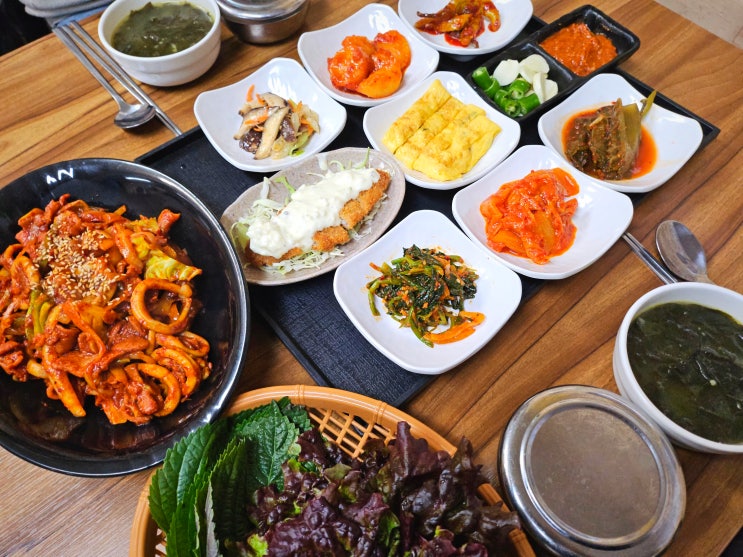  천안 신방동 백반 맛집 신방찌개백반 집밥 같은 한끼