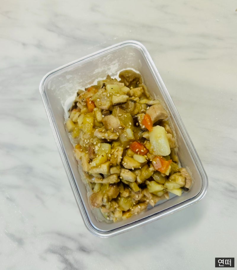 17개월 유아식 닭 다리 살과 감자를 이용한 간장 찜닭 만들기 l 아기 닭 요리 반찬 레시피