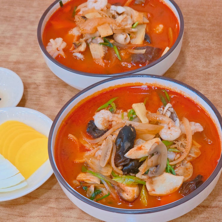  동해 덕취원 삼선짬뽕 동해시 현지인 노포 맛집 웨이팅 주차