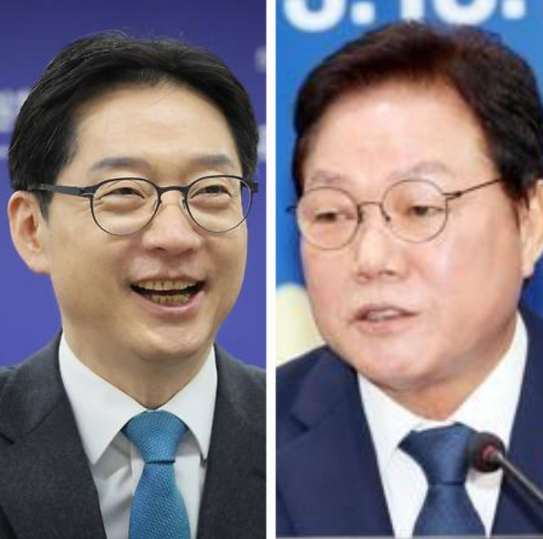<b>김경수</b> 귀환이냐, 박완수 굳히기냐? 경남의 운명이 걸렸다!