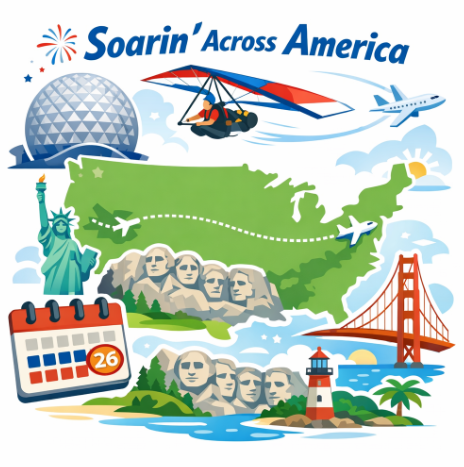  EPCOT 새로운 Soaring 버전,  Soarin’ Across America 오픈 일자 공개