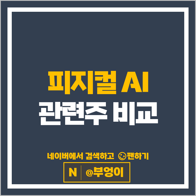 휴머노이드 로봇 & 피지컬 AI 관련주 알아볼