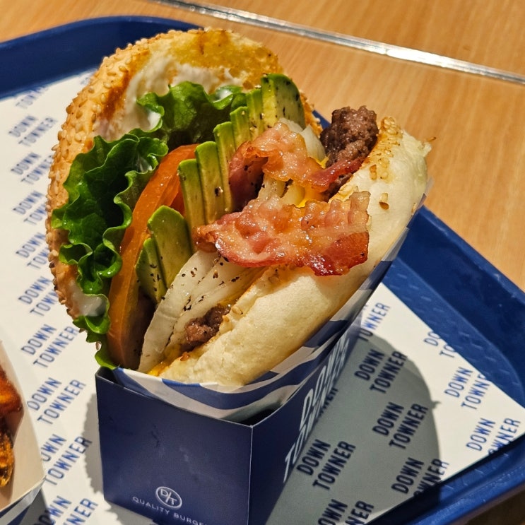  남포동 맛집 햄버거 인데 건강하게 맛있는 수제버거 다운타우너