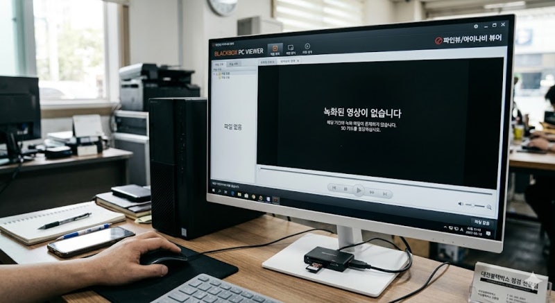 대전 블랙박스 점검 전문점이 알려드리는 브랜드별 PC 뷰어 다운로드 방법