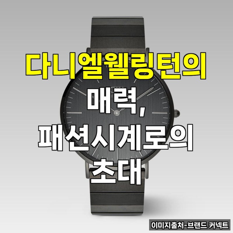 다니엘웰링턴 패션시계 매장 줄 파는곳 남자