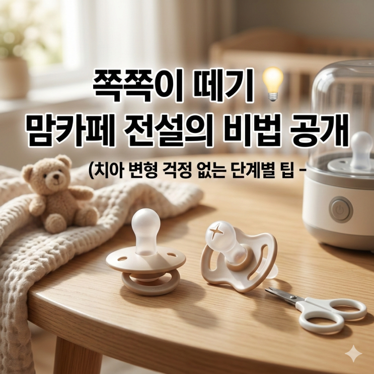  쪽쪽이(공갈젖꼭지) 끊는 시기 및 단계별 떼기 팁, 쌍둥이 현실 육아 후기