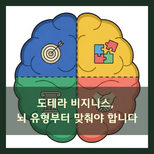  도테라 비즈니스, 열심히가 아니라 설계가 먼저입니다