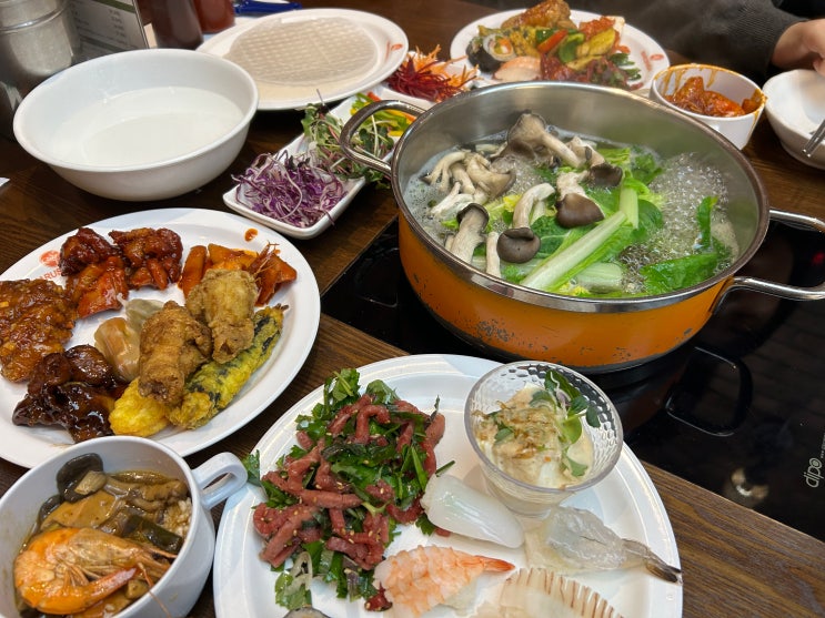  남녀노소 좋아하는 샤브샤브 뷔페, 제기동 맛집 추천 <마루샤브 용두직영점>
