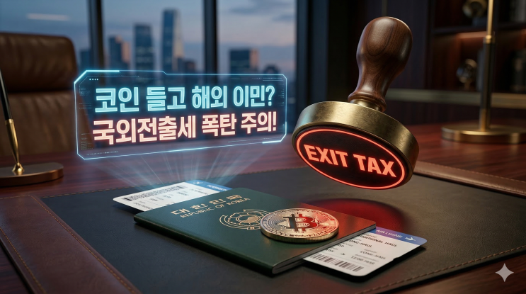  고액 자산가 비트코인 해외 이민, 세금 폭탄 막는 국외전출세 세무 플랜