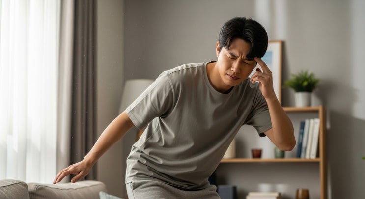  어지러움 원인, 기립성 저혈압과 자율신경 실조 증상 차이