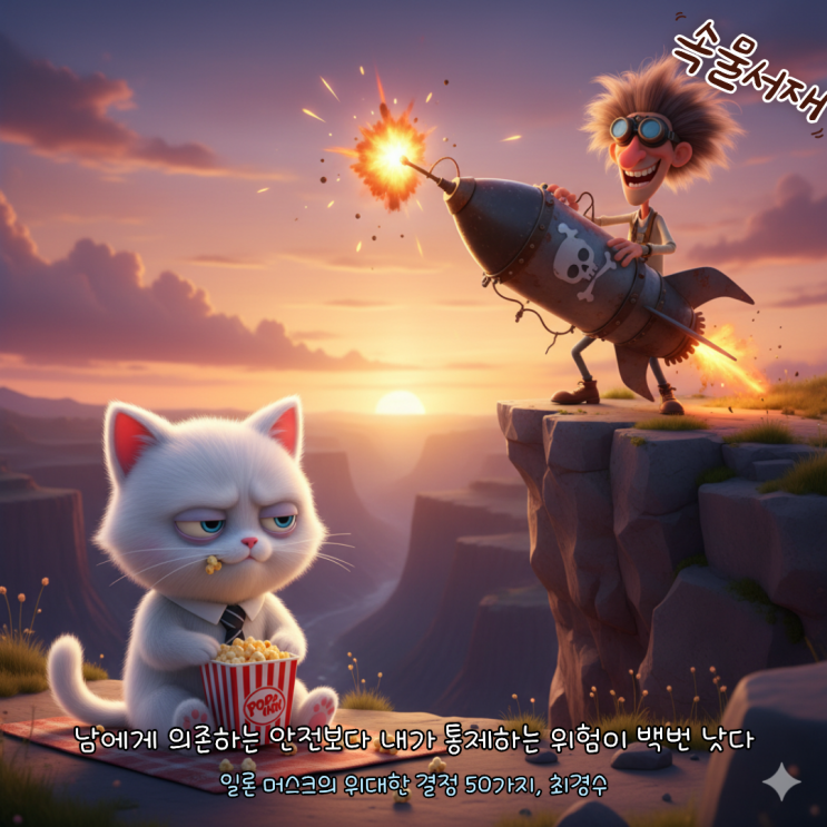  [한줄 평/인용문]일론 머스크의 위대한 결정 50가지, 최경수