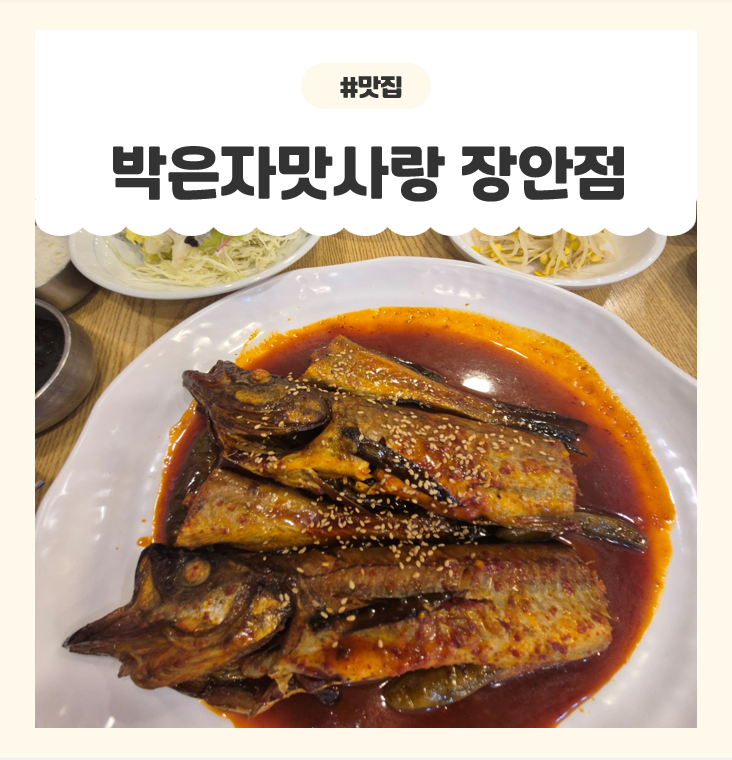 박은자 맛사랑 장안점 사진 1