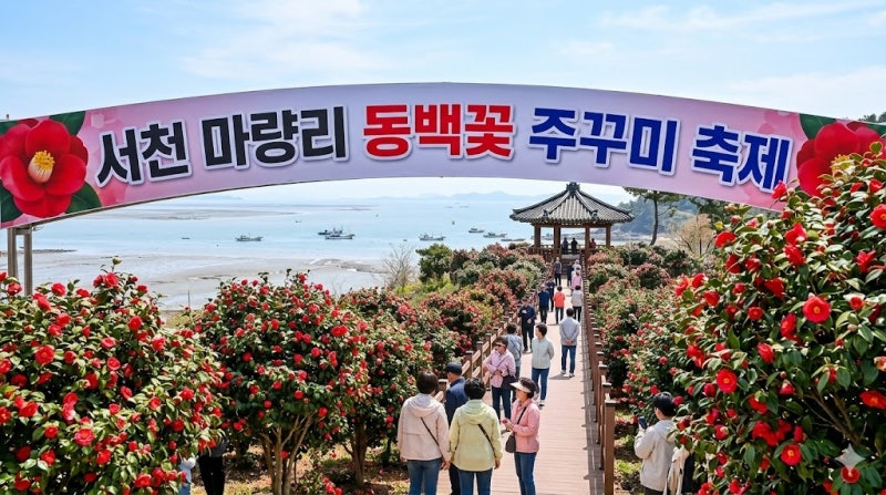 서천 동백꽃 주꾸미 축제 완벽 가이드! 일정·가격·애견동반 근처 숙소 맛집까지 지금 확인....