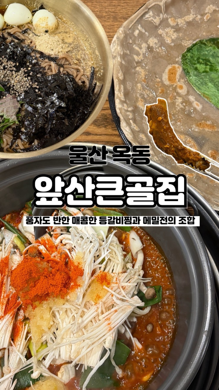  울산대공원 맛집 남구 옥동 근처 내돈내산 아깝지 않은 앞산큰골집