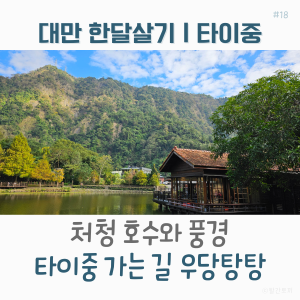  대만 한달살기｜타이중 근교 처청 여행, 평화로운 풍경과 우당탕탕 복귀기